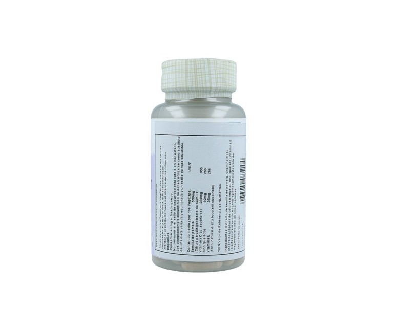 Grapefruit Seed Extract (Extracto de semillas de pomelo) 60 tabletas Solaray