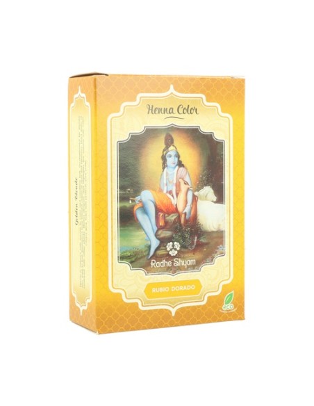 Henna Rubio Dorado 100 g Radhe Shyam