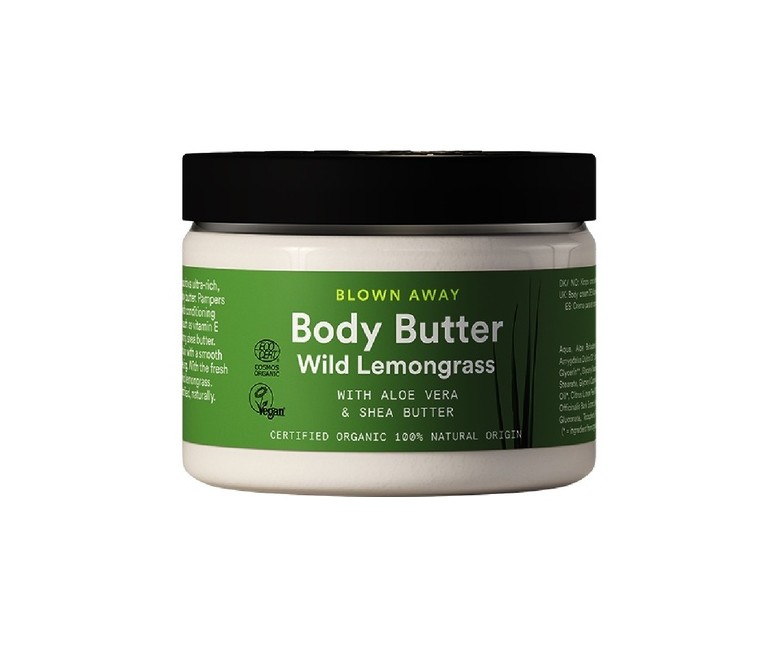 Manteca corporal lemongrass 150 ml de crema (Limón) Urtekram