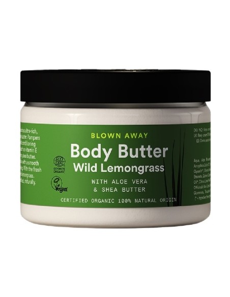Manteca corporal lemongrass 150 ml de crema (Limón) Urtekram