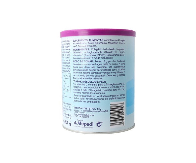 Colágeno Soluble Plus 300 g de polvo Integralia