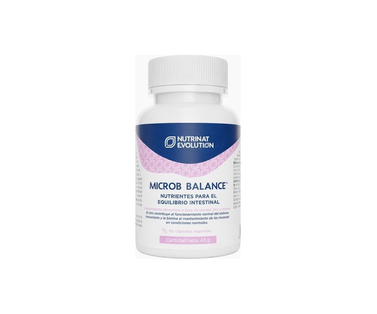 Microb Balance transito intestinal 60 cápsulas vegetales Nutrinat Evolution