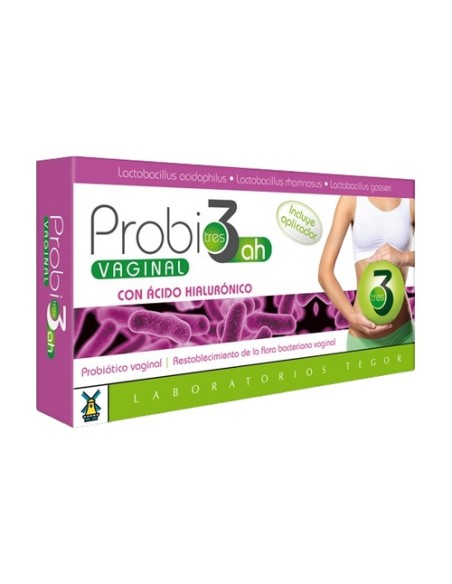 Probiotres ah vaginal 10 cápsulas Tegor