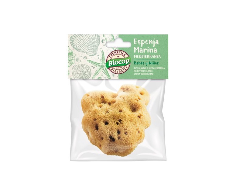 Esponja Marina para Bebés y Niños 1 unidad Biocop