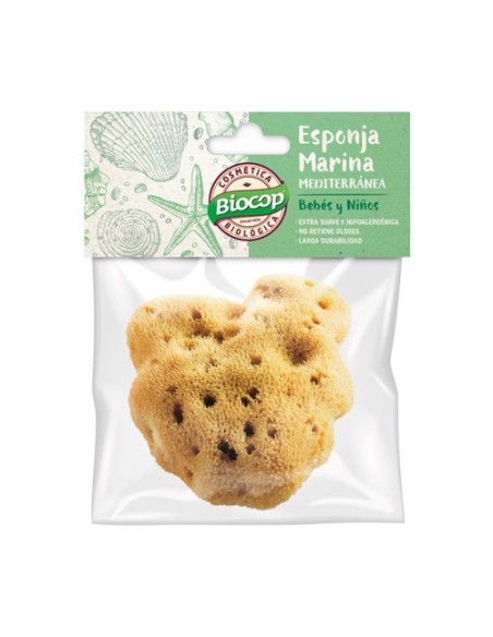 Esponja Marina para Bebés y Niños 1 unidad Biocop