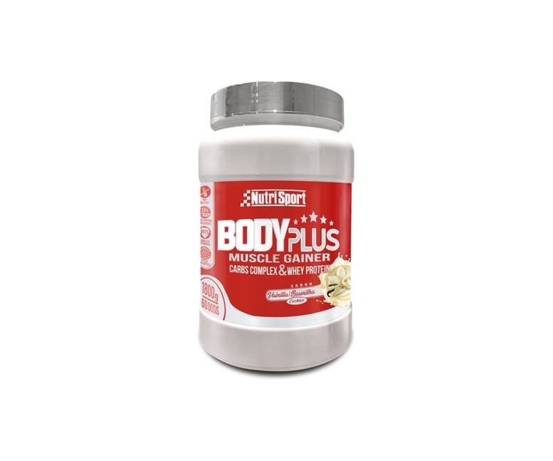 Bodyplus vainilla 1,4 kg de polvo Nutrisport