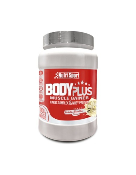 Bodyplus vainilla 1,4 kg de polvo Nutrisport
