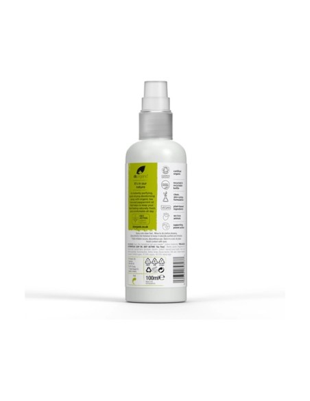 Spray desodorante pies Árbol de Té 100 ml Dr. Organic