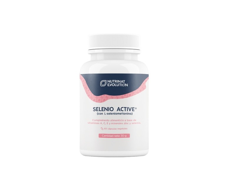 Selenio active vitaminas y minerales 60 cápsulas vegetales Nutrinat Evolution