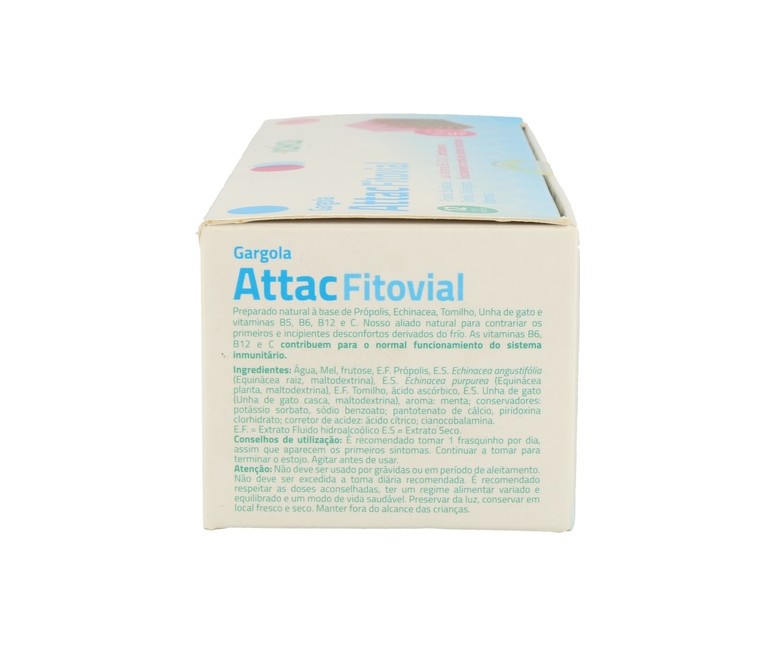 Gargola Fitovial Attac 12 viales Sakai