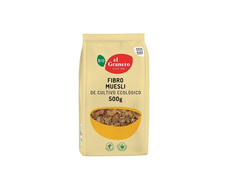 Muesli Fibro Bio 500 g El Granero Integral