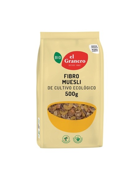 Muesli Fibro Bio 500 g El Granero Integral