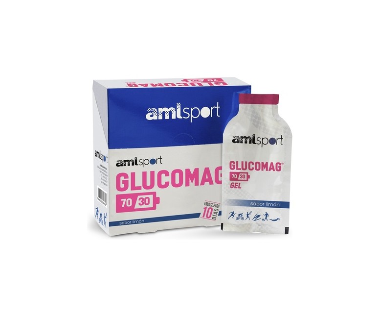 Glucomag 70/30 gel limón 10 sobres de 30ml (Limón) Ana Maria Lajusticia