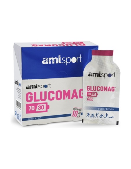 Glucomag 70/30 gel limón 10 sobres de 30ml (Limón) Ana Maria Lajusticia