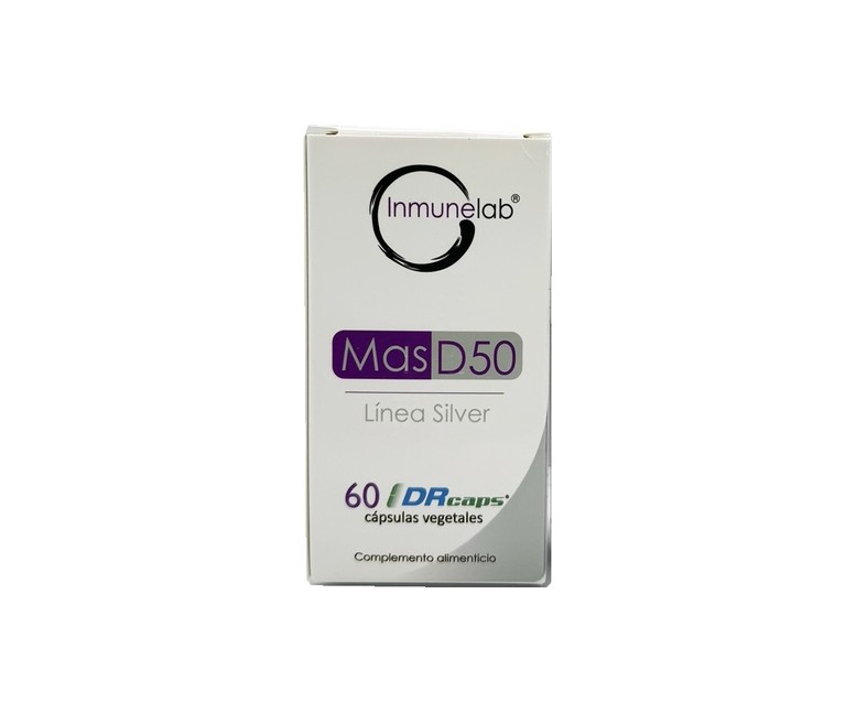 MasD50 - Línea Silver 60 cápsulas Inmunelab