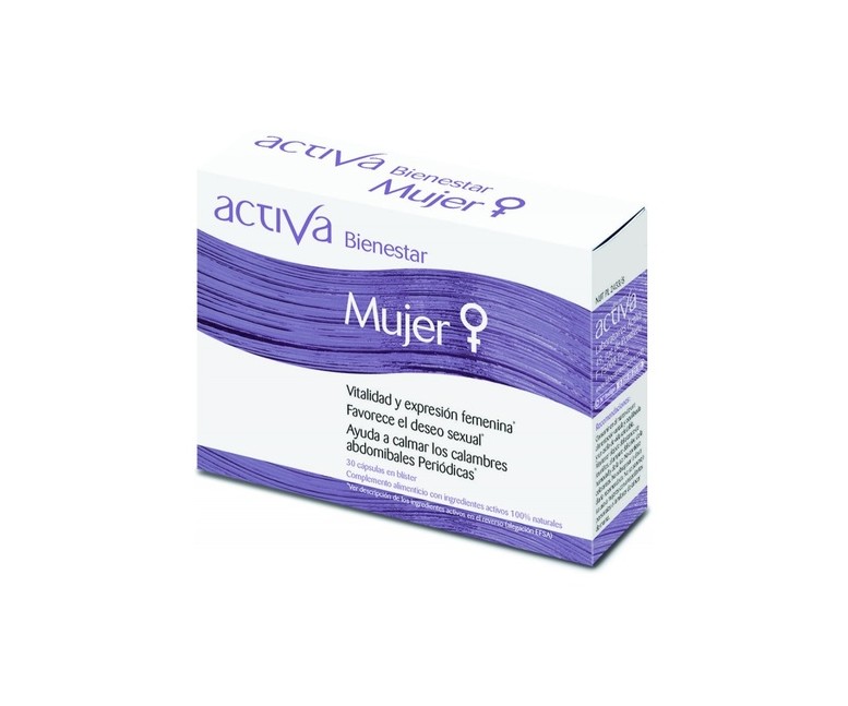 Bienestar mujer 30 cápsulas vegetales Activa