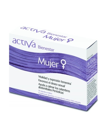 Bienestar mujer 30 cápsulas vegetales Activa