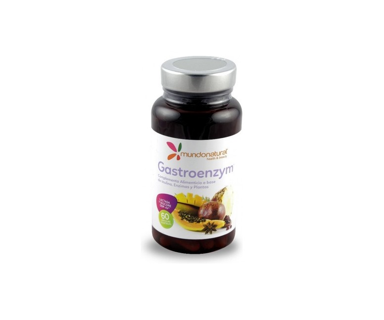 Gastroenzym 60 cápsulas Mundonatural