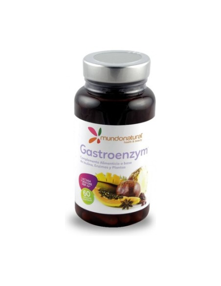 Gastroenzym 60 cápsulas Mundonatural
