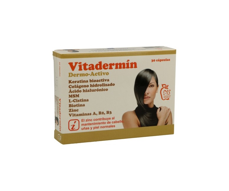 Vitadermin (Piel,Cabello,Uñas) 30 cápsulas Dis