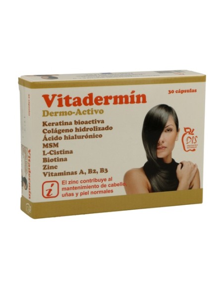Vitadermin (Piel,Cabello,Uñas) 30 cápsulas Dis