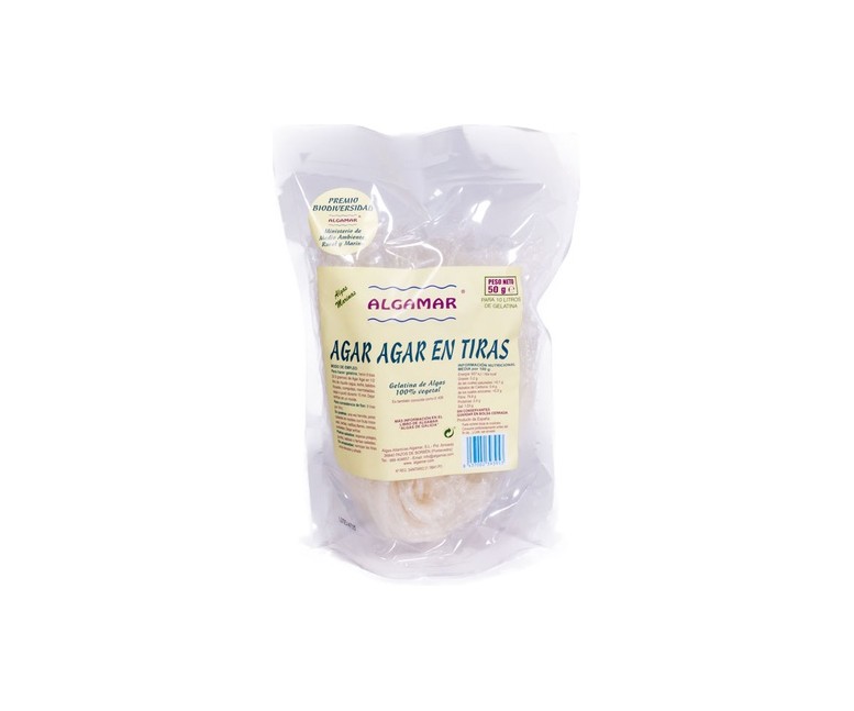 Tiras De Algas Agar Agar 50 g Algamar