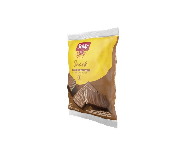 Snack de chocolate y avellana sin gluten 105 g Schär