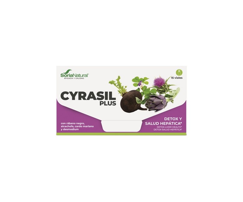 Cyrasil+ 15 viales Soria Natural