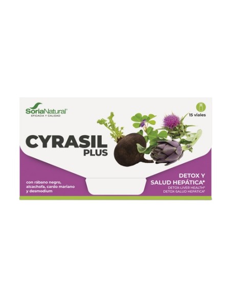 Cyrasil+ 15 viales Soria Natural