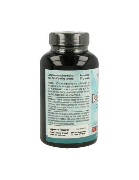L-Carnitina Carnipure 30 cápsulas de 1000mg Vbyotics