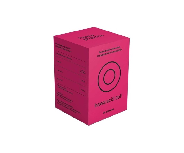 Acid cell equilibrio ácido-base 60 cápsulas Hawa pharm