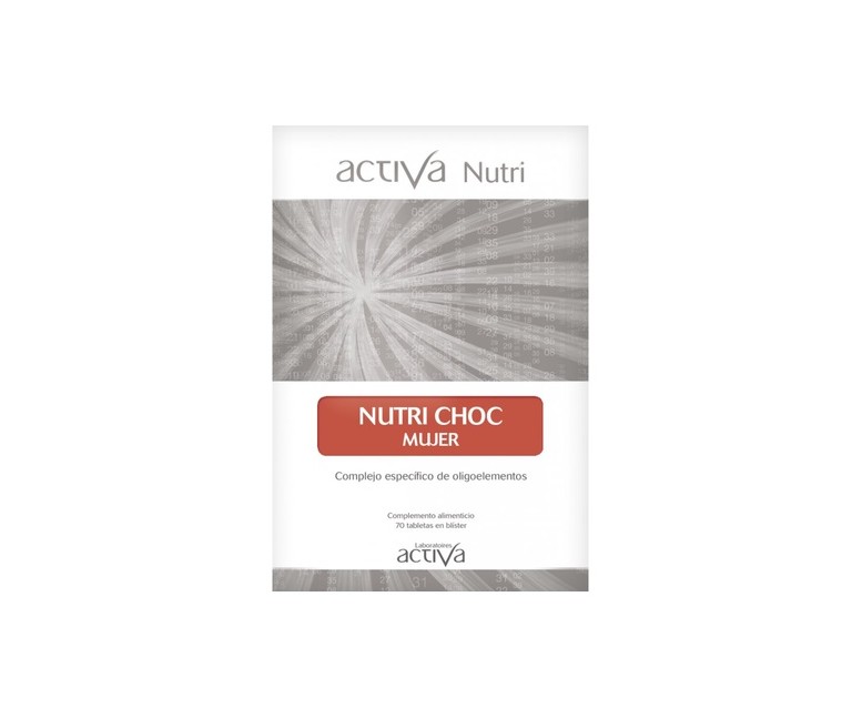 Nutri choc mujer 70 comprimidos masticables Activa