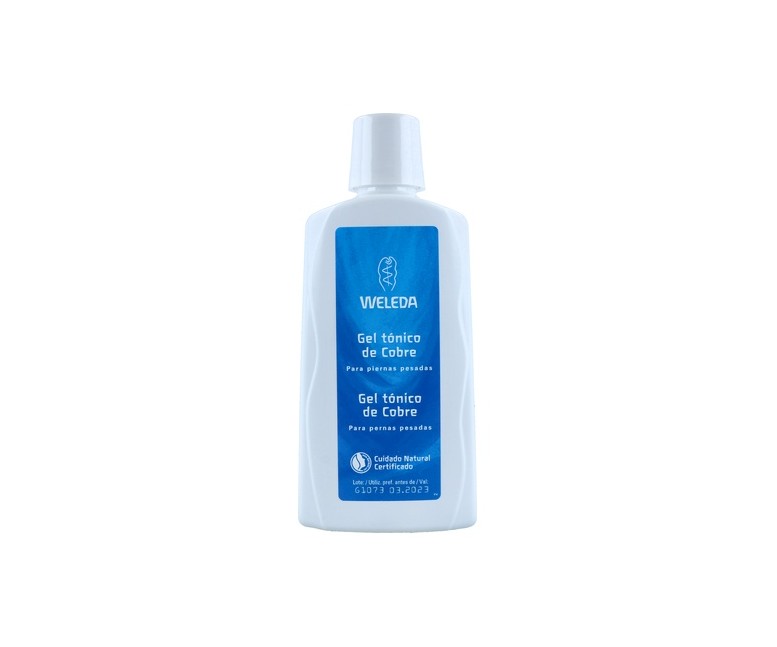 Gel tónico de Cobre 200 ml de gel Weleda