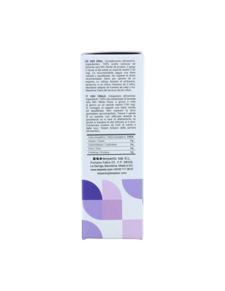 Aceite Esencial de Lavanda Bio 10 ml Terpenic