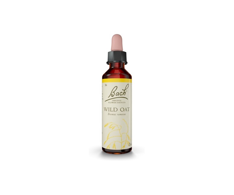 Flores de Bach Wild Oat 20 ml de elixir floral Bach Original