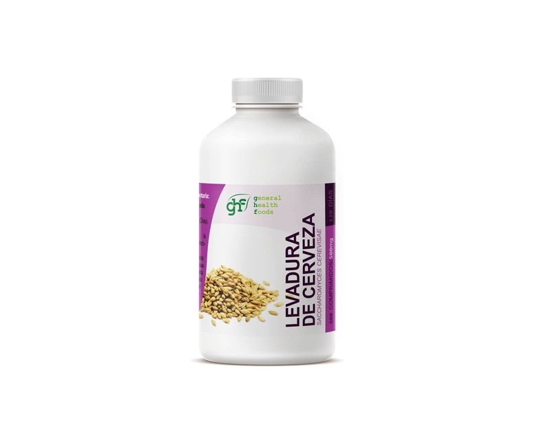 Levadura de cerveza 600 comprimidos de 500mg GHF