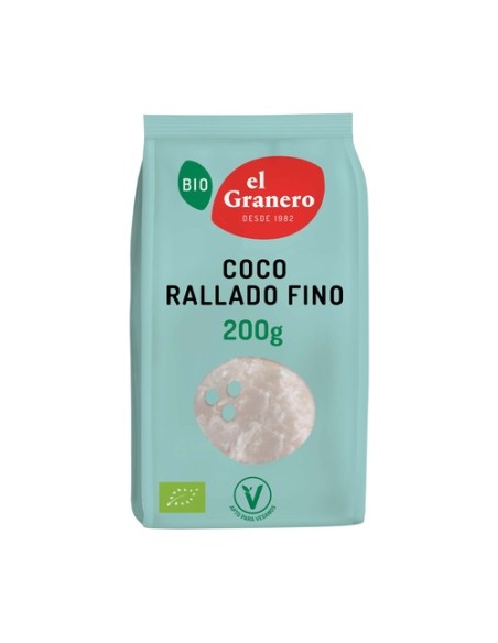 Coco Rallado Bio 200 g El Granero Integral