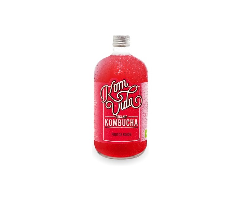 Kombucha berryvida frutos rojos 750 ml Komvida