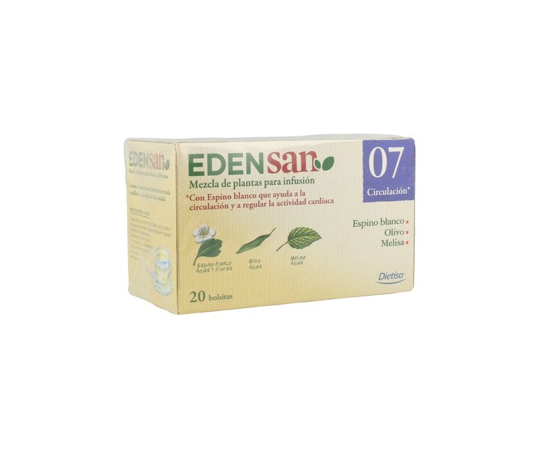 Edensan 07 Cir Infusiones 20 bolsitas infusoras Dietisa