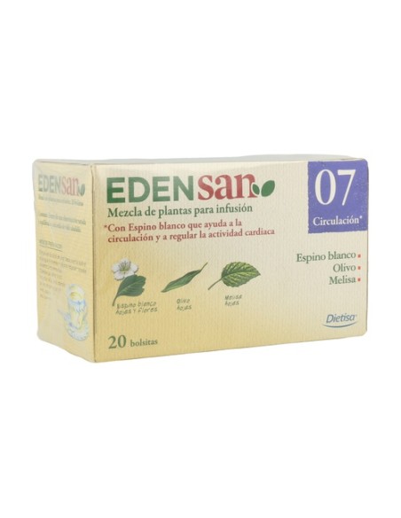 Edensan 07 Cir Infusiones 20 bolsitas infusoras Dietisa