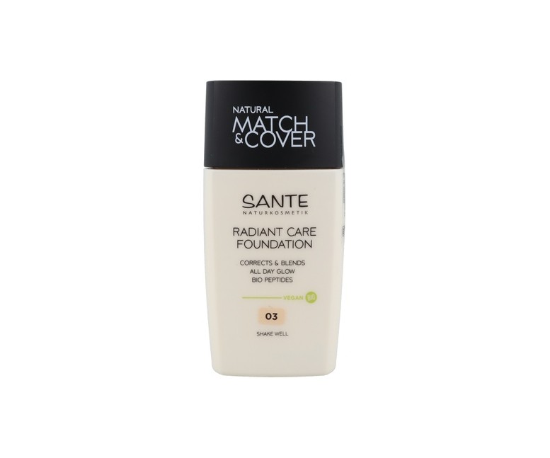 Maquillaje fluido mineral 03 Neutral Beige 1,14 g Sante