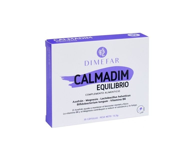 Calmadim equilibrio 30 cápsulas vegetales Dimefar