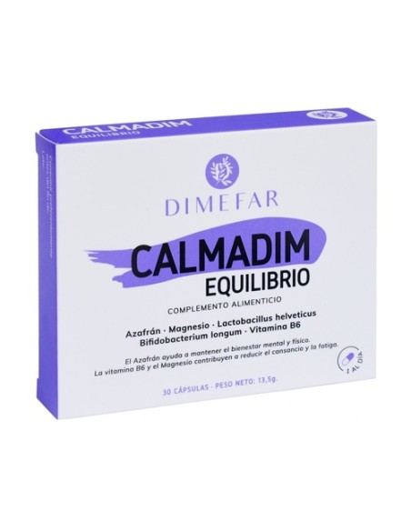 Calmadim equilibrio 30 cápsulas vegetales Dimefar