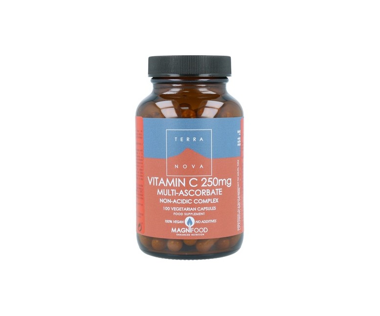 Vitamina C 100 cápsulas de 250mg Terranova