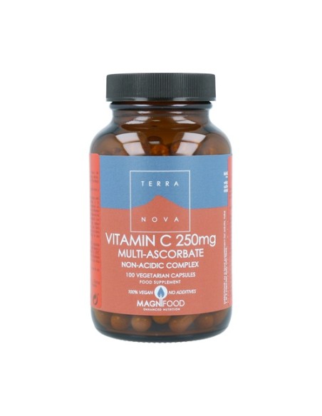 Vitamina C 100 cápsulas de 250mg Terranova