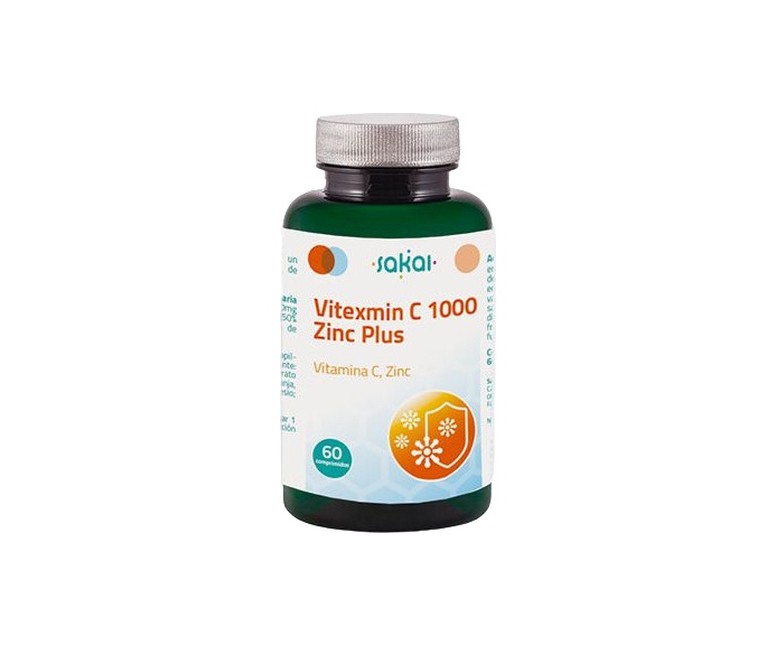 Vitexmin C 1000 + zinc plus 60 comprimidos Sakai