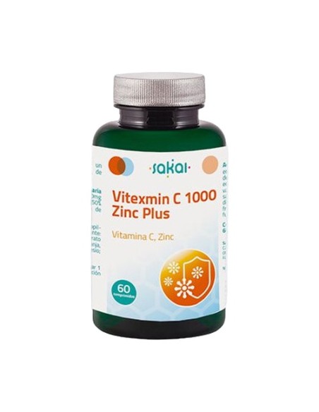 Vitexmin C 1000 + zinc plus 60 comprimidos Sakai