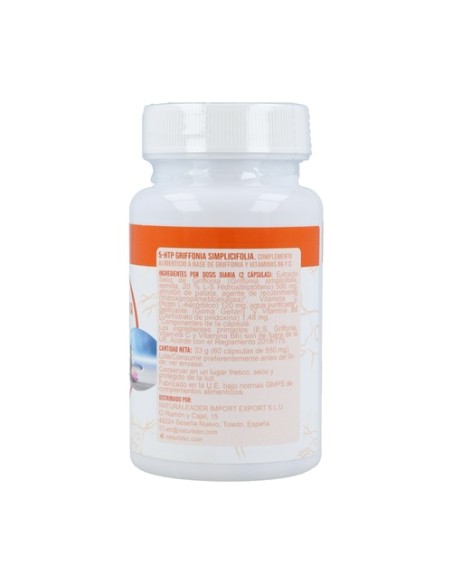 5-Htp Griffonia Simplicifolia 60 cápsulas Naturlider