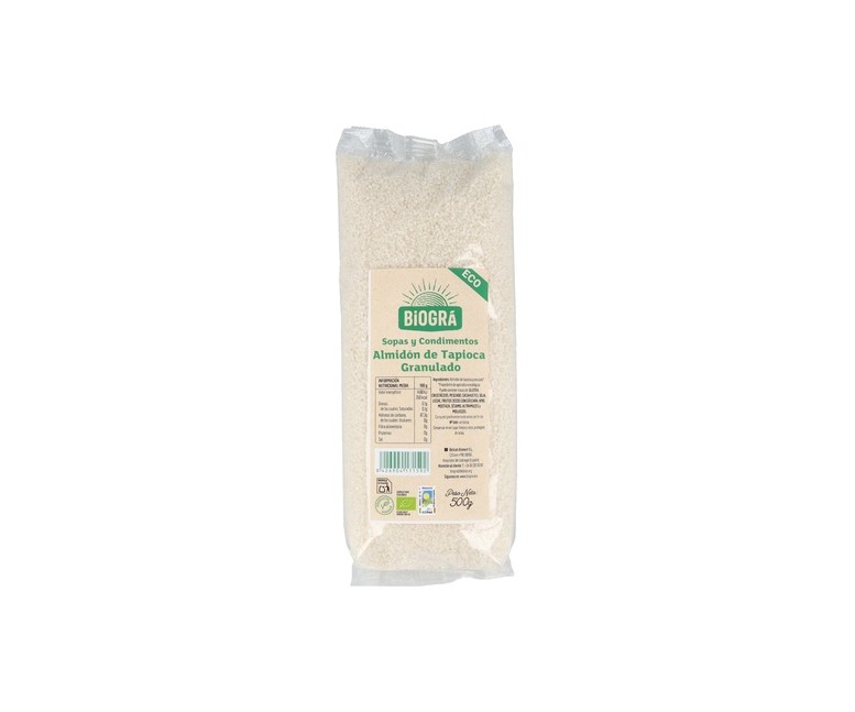 Tapioca Almidon granulado Bio 500 g Biográ