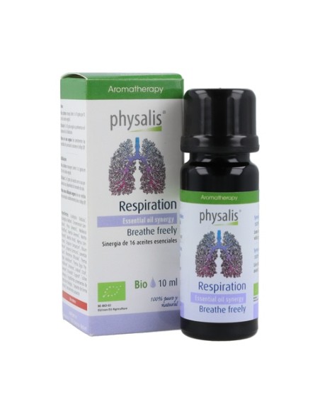 Respiration sinergia aceite esencial Bio 10 ml de aceite esencial Physalis